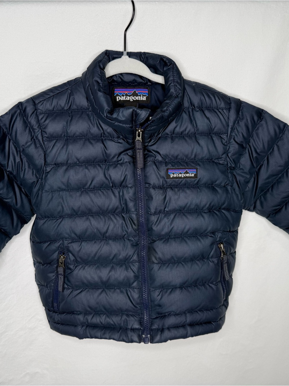 Patagonia Baby Reversible Down Sweater  Navy size 2T